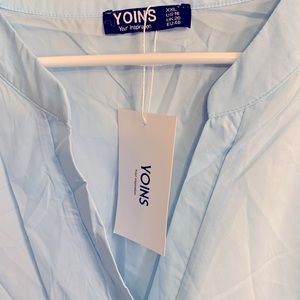 NWT Light Blue Top XXL